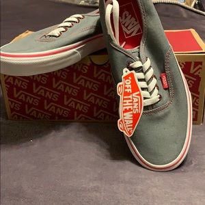 Vans grey and pink shoes
